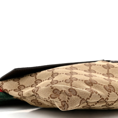 Gucci Monogram Web Belt Bag Dark Brown 9 of 14