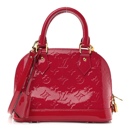 Louis Vuitton Vernis Alma BB Rose Indien 1 of 8