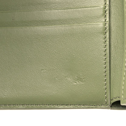 Celine Grained Calfskin Medium Multifunction Strap Wallet Sage Lilas 9 of 9