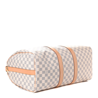 Louis Vuitton Damier Azur Keepall Bandouliere 45 3 of 4
