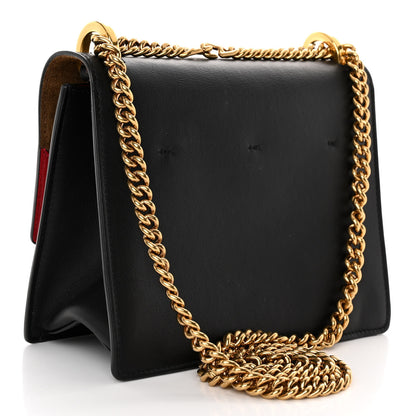 Fendi Vitello Grace Matte Small Kan U Shoulder Bag Black 3 of 9