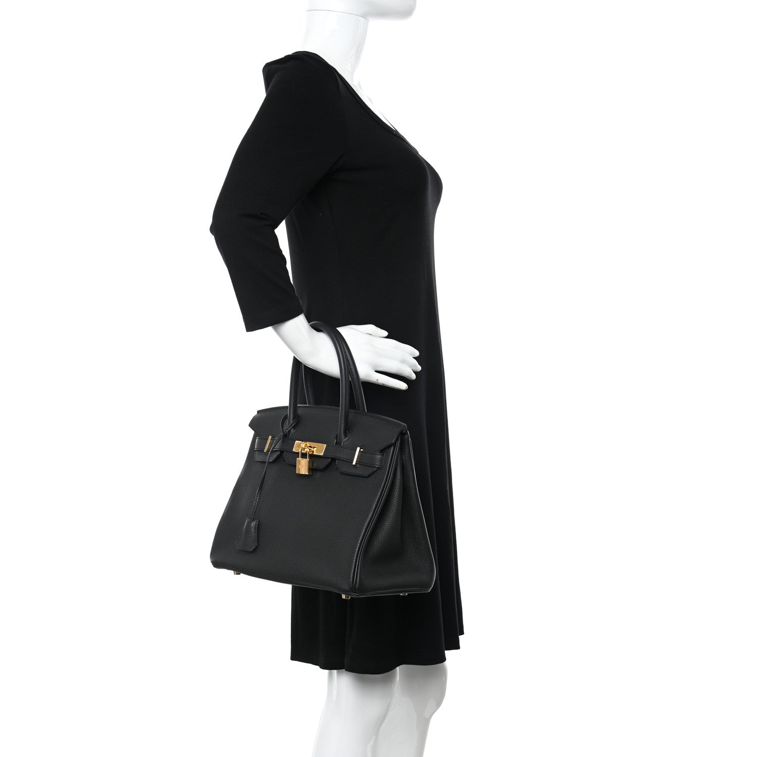 Hermes Togo Birkin 30 Black 2 of 11