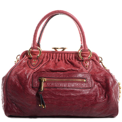 Marc Jacobs Ostrich Stam Cherry 1 of 7
