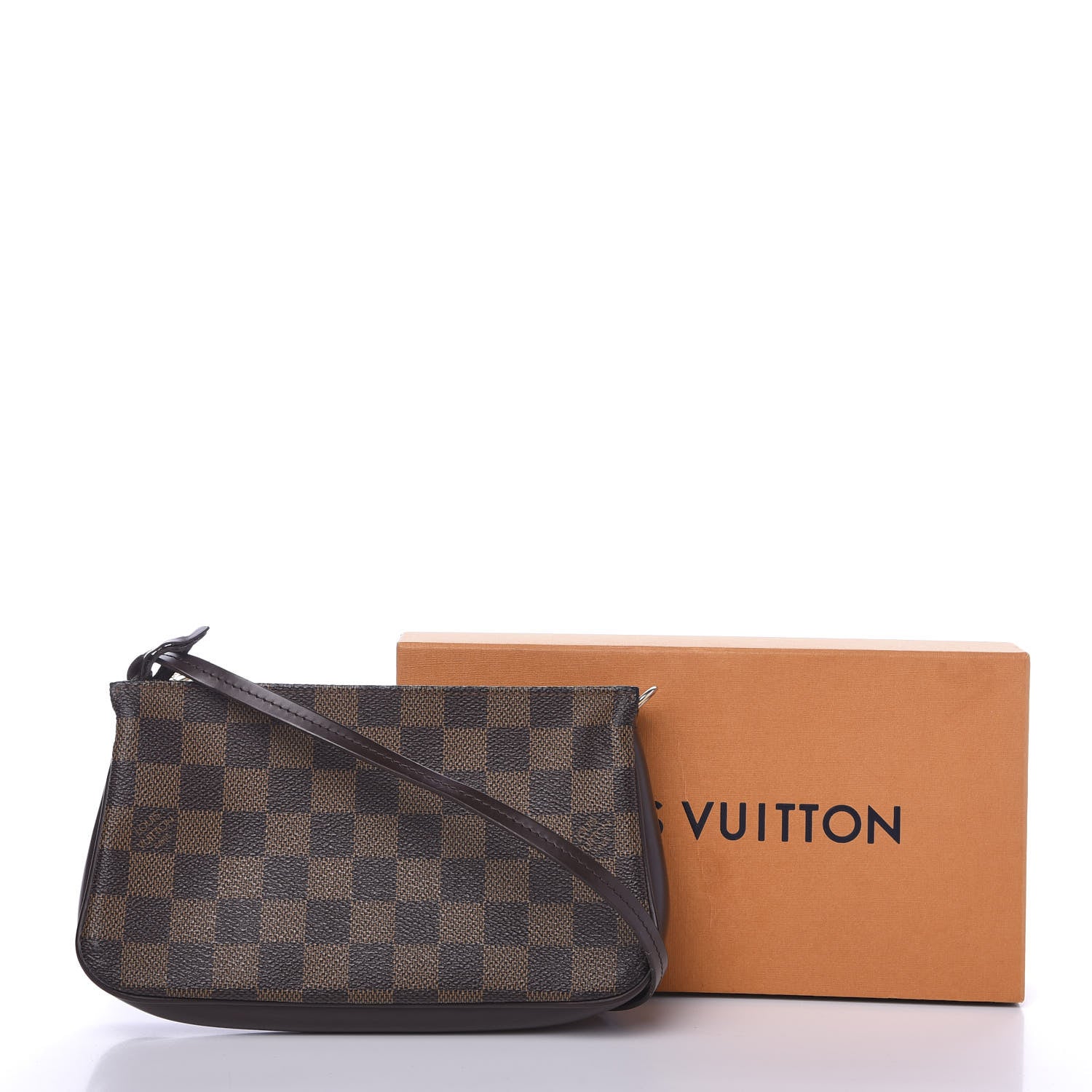 Louis Vuitton Damier Ebene Navona Pochette Accessories 10 of 10