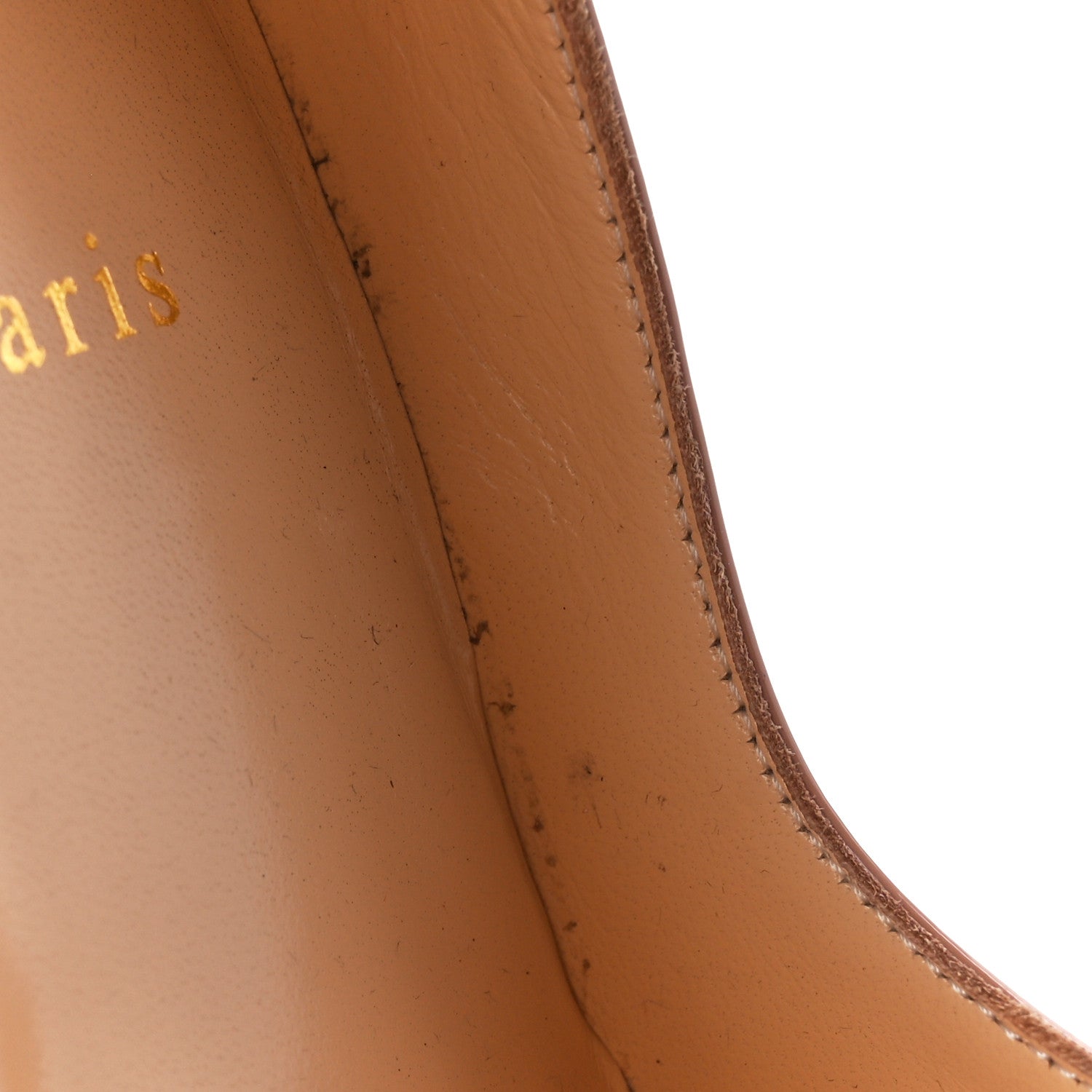 Christian Louboutin Patent Hot Chick 100 Pumps 39 Nude 8 of 9