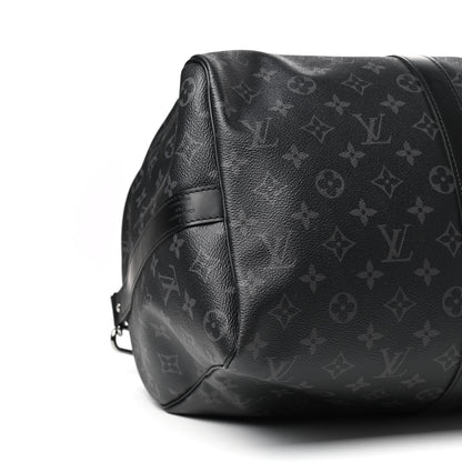 Louis Vuitton Monogram Eclipse Keepall Bandouliere 45 8 of 9