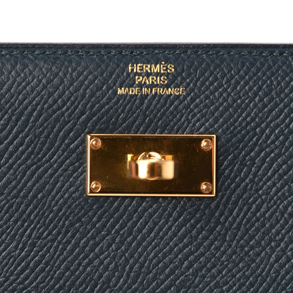 Hermes Epsom Medium Kelly Wallet Vert Cypress 6 of 8