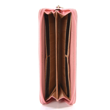 Chanel Caviar Large Timeless CC Zip Around Wallet Pink 8 of 12