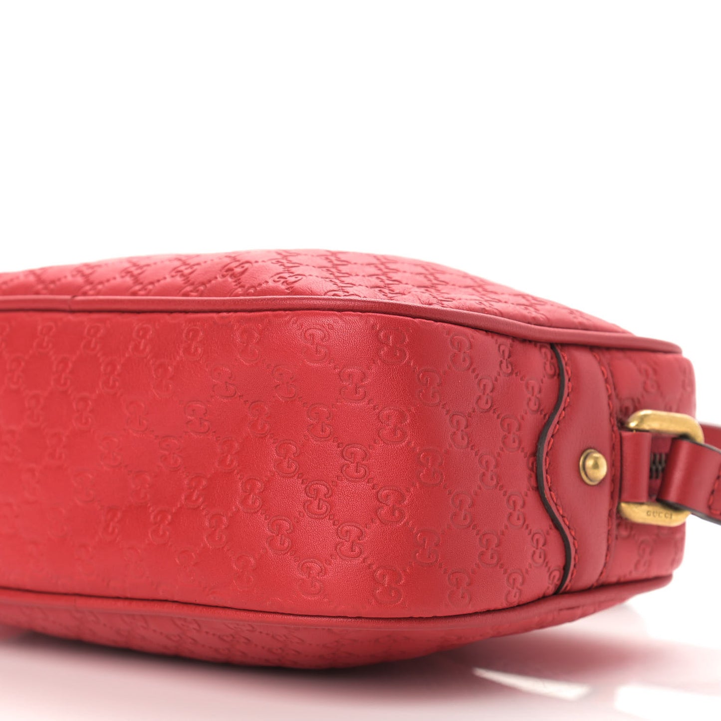 Microguccissima Sunshine Disco Crossbody Bag Red