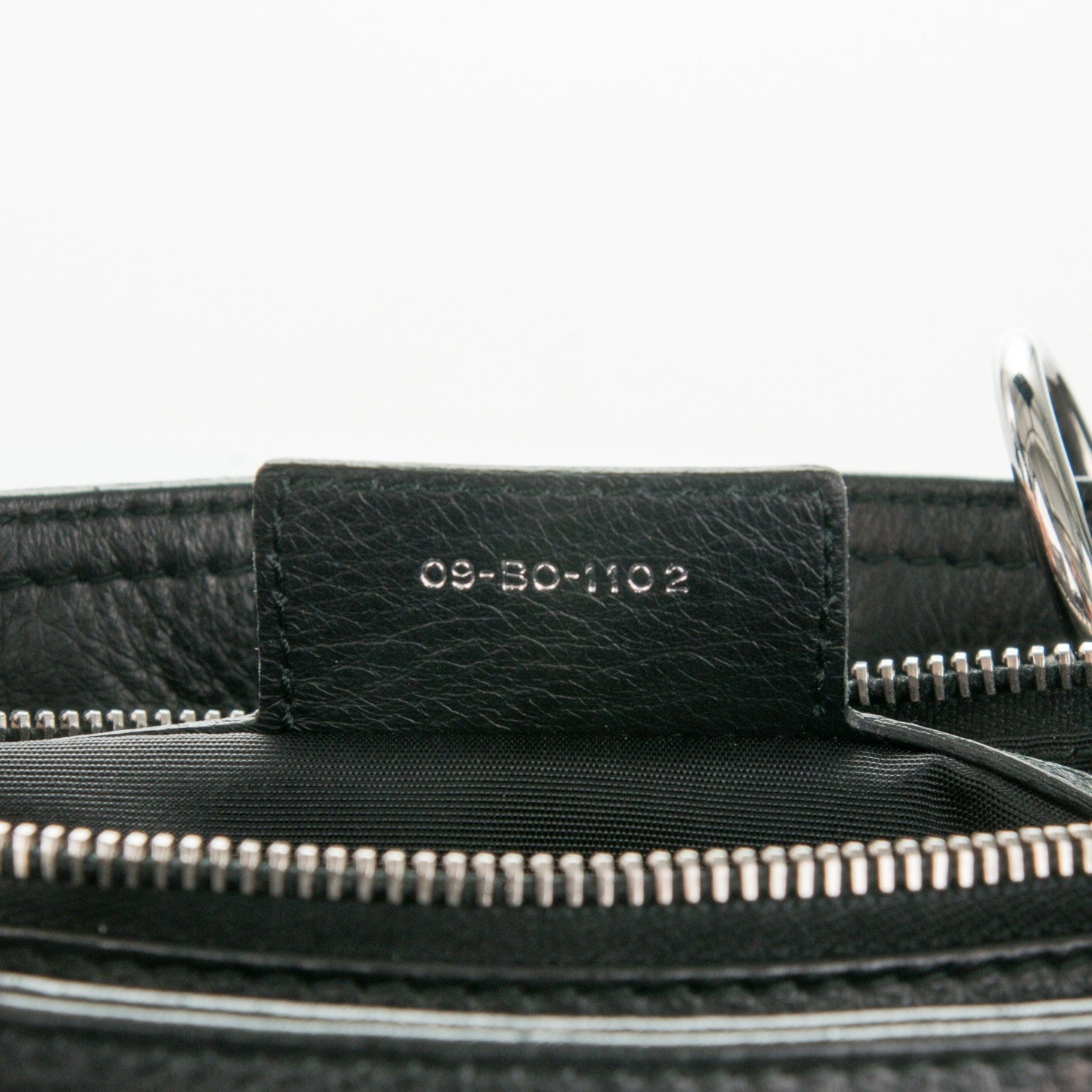 Christian Dior Smooth Deerskin Granville Polochon Black 8 of 8