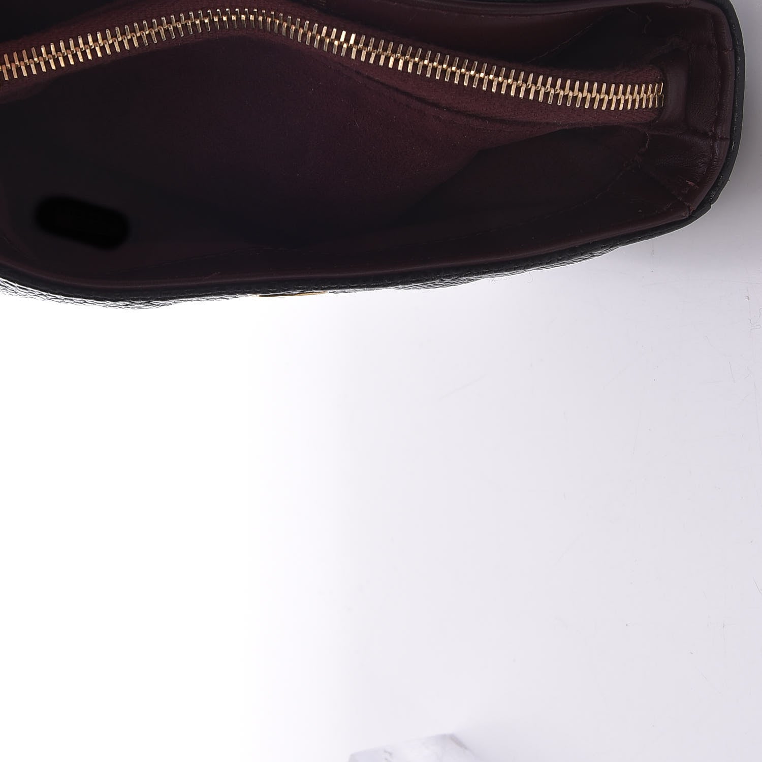 Chanel Caviar Quilted Mini Phone Holder Clutch Black 5 of 11