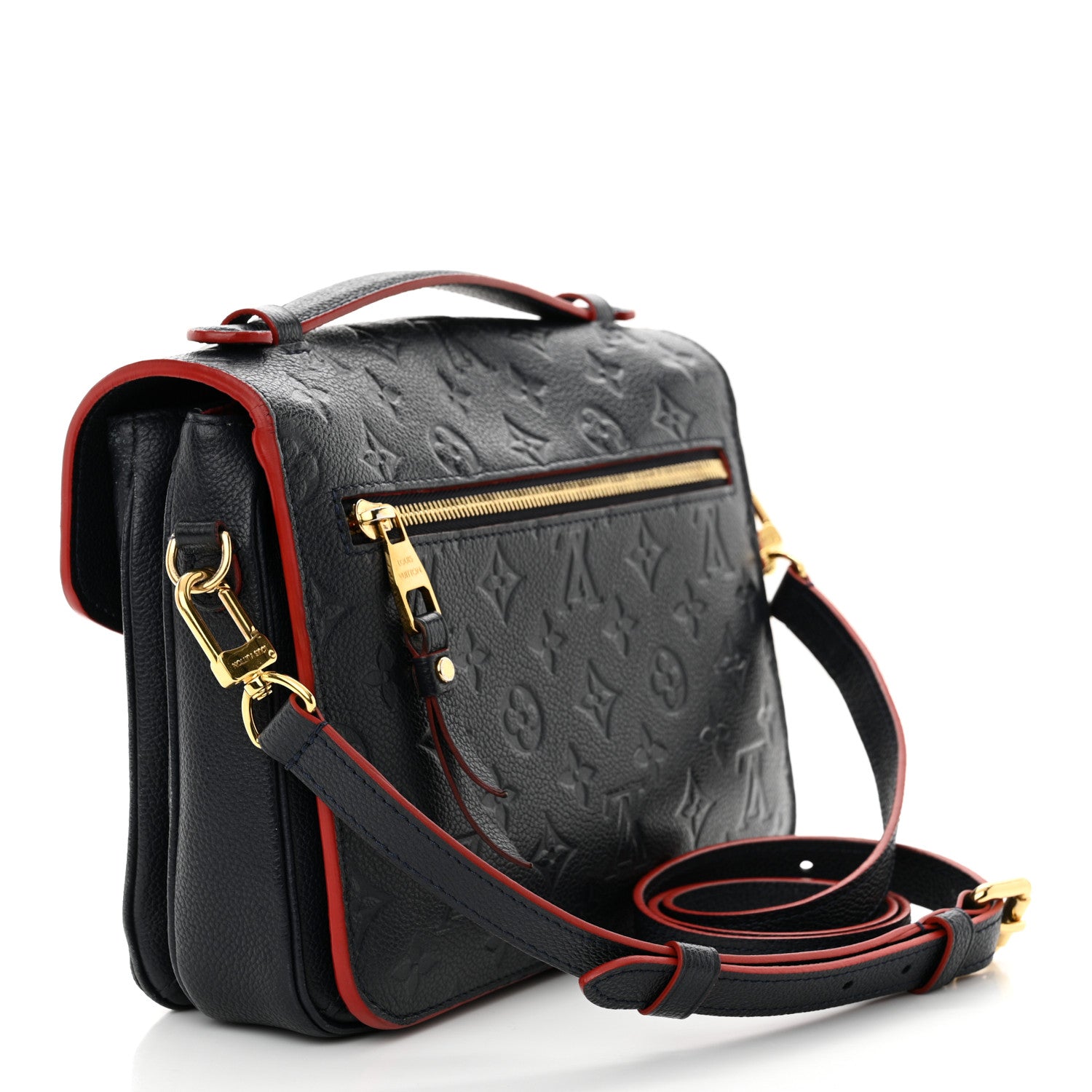 Louis Vuitton Empreinte Pochette Metis Marine Rouge 3 of 14