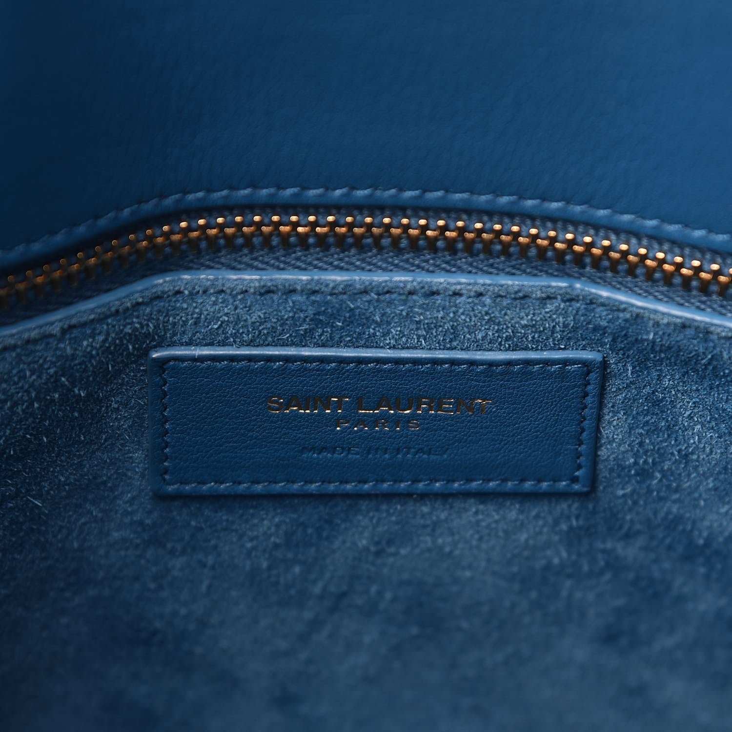 Saint Laurent Calfskin Small Sac De Jour Indigo 6 of 7