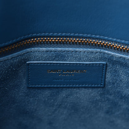 Saint Laurent Calfskin Small Sac De Jour Indigo 6 of 7