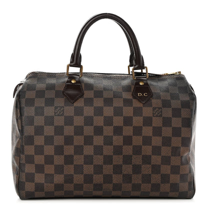 Louis Vuitton Damier Ebene Speedy 30 1 of 14