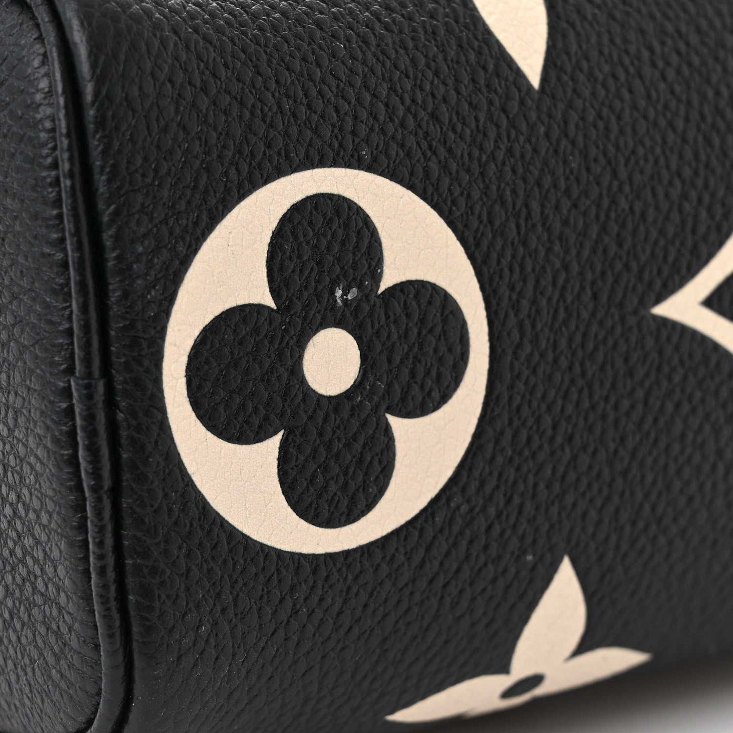 Louis Vuitton Empreinte Monogram Giant Nano Speedy Black Beige 10 of 11