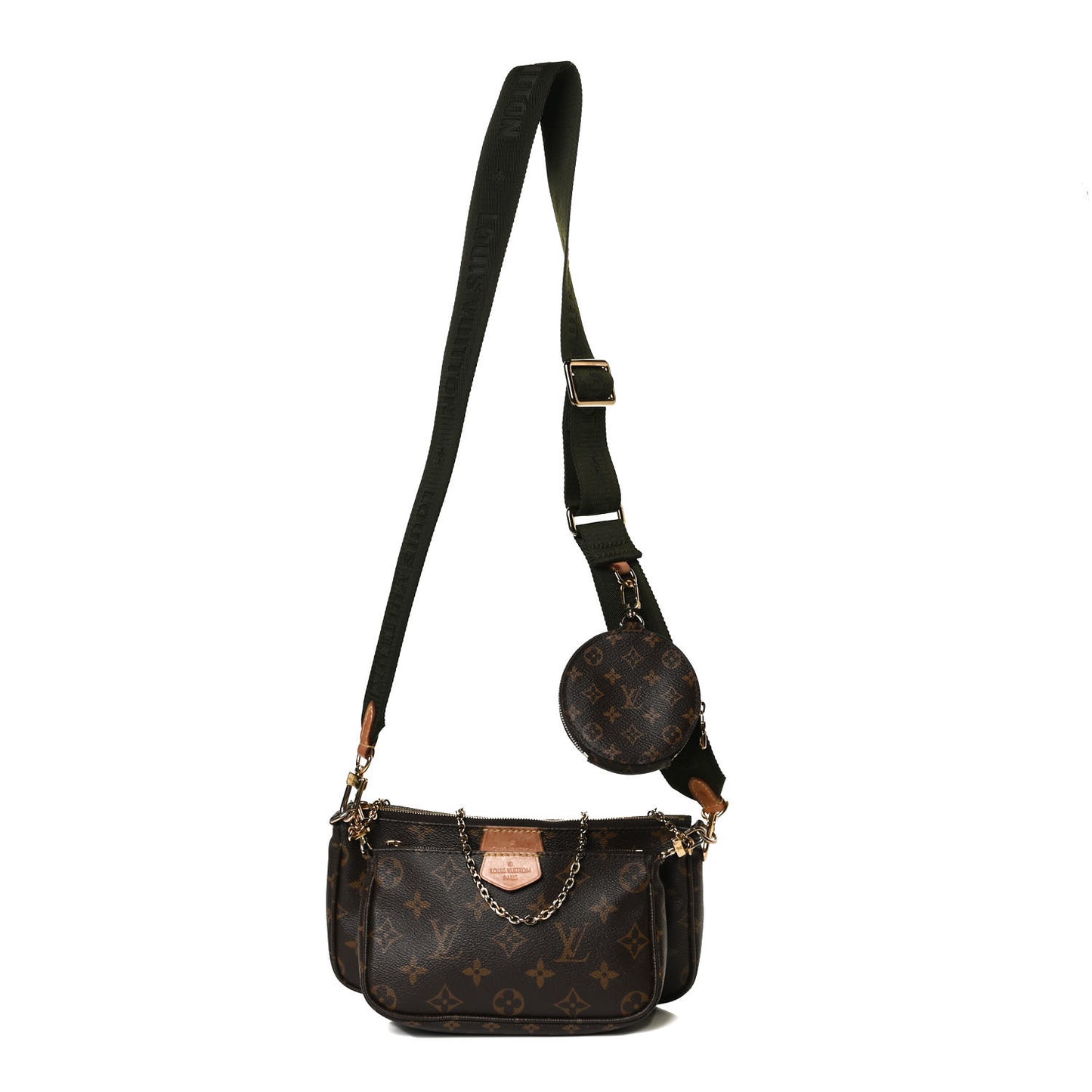 Monogram Multi Pochette Accessories Kaki