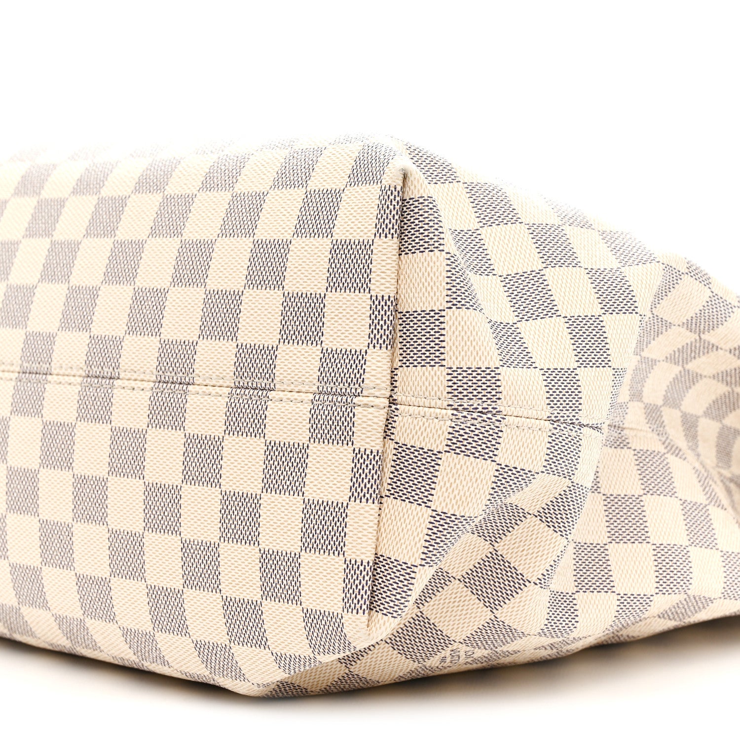 Louis Vuitton Damier Azur Graceful MM Rose Ballerine 9 of 9