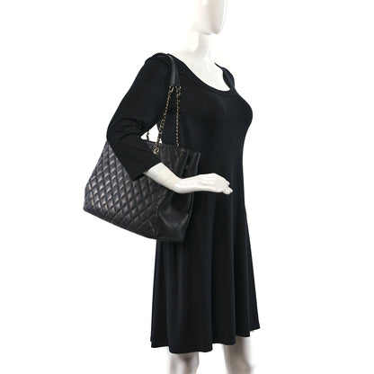 Chanel Caviar Quilted Large Shopping Tote Black 2 of 10