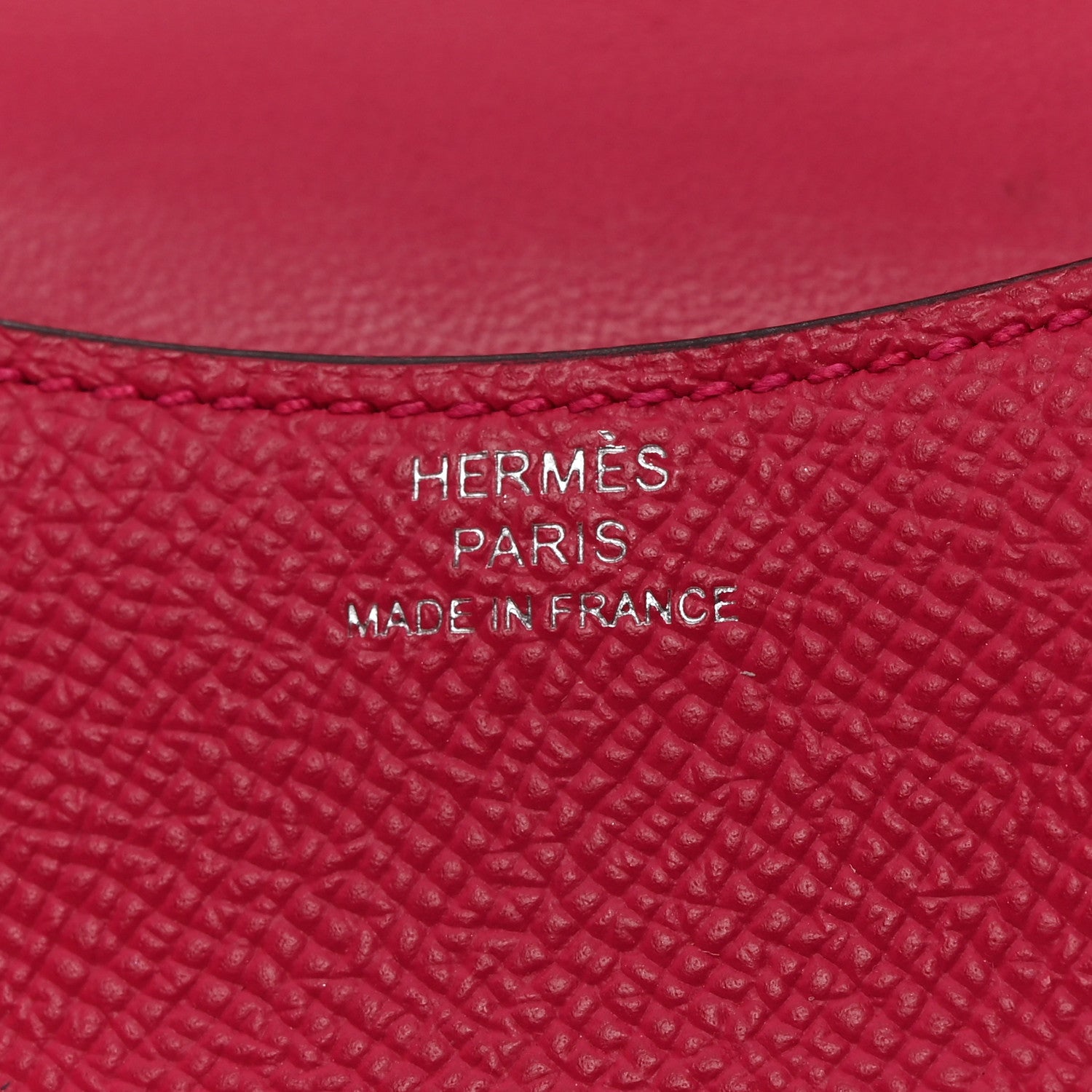 Hermes Epsom Constance Slim Wallet Rose Mexico 6 of 8