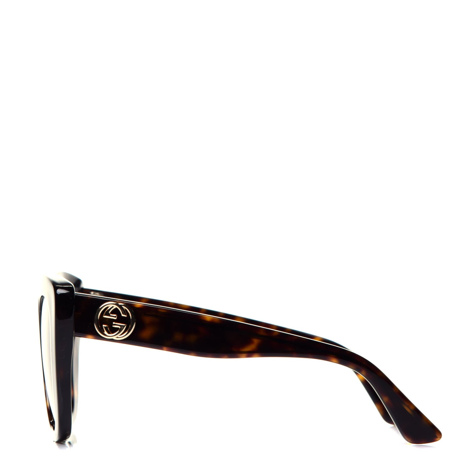 Gucci Cat Eye Sunglasses GG0327S Tortoise 3 of 8