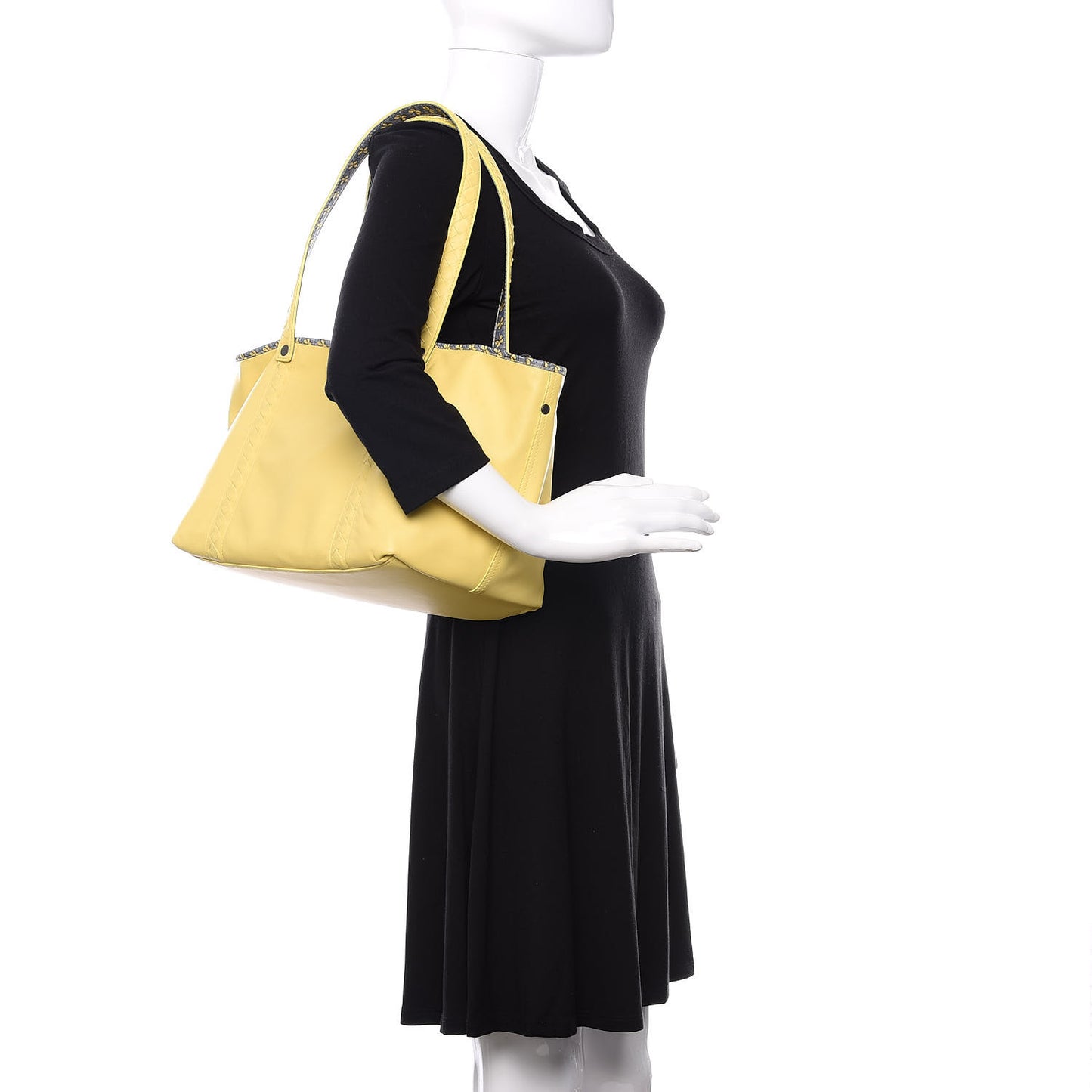 Nappa Nylon Intrecciato Medium Tote