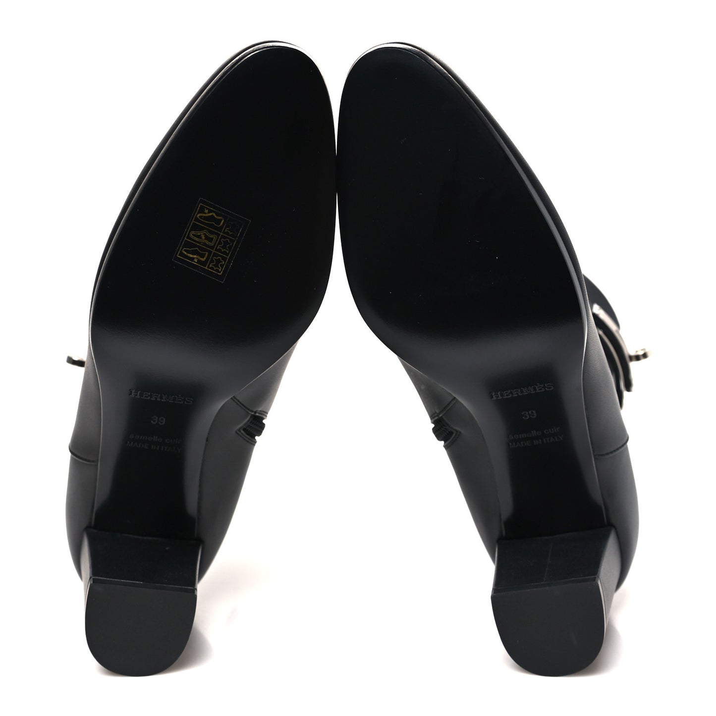 Calfskin Saint Germain Ankle Boots 39 Black