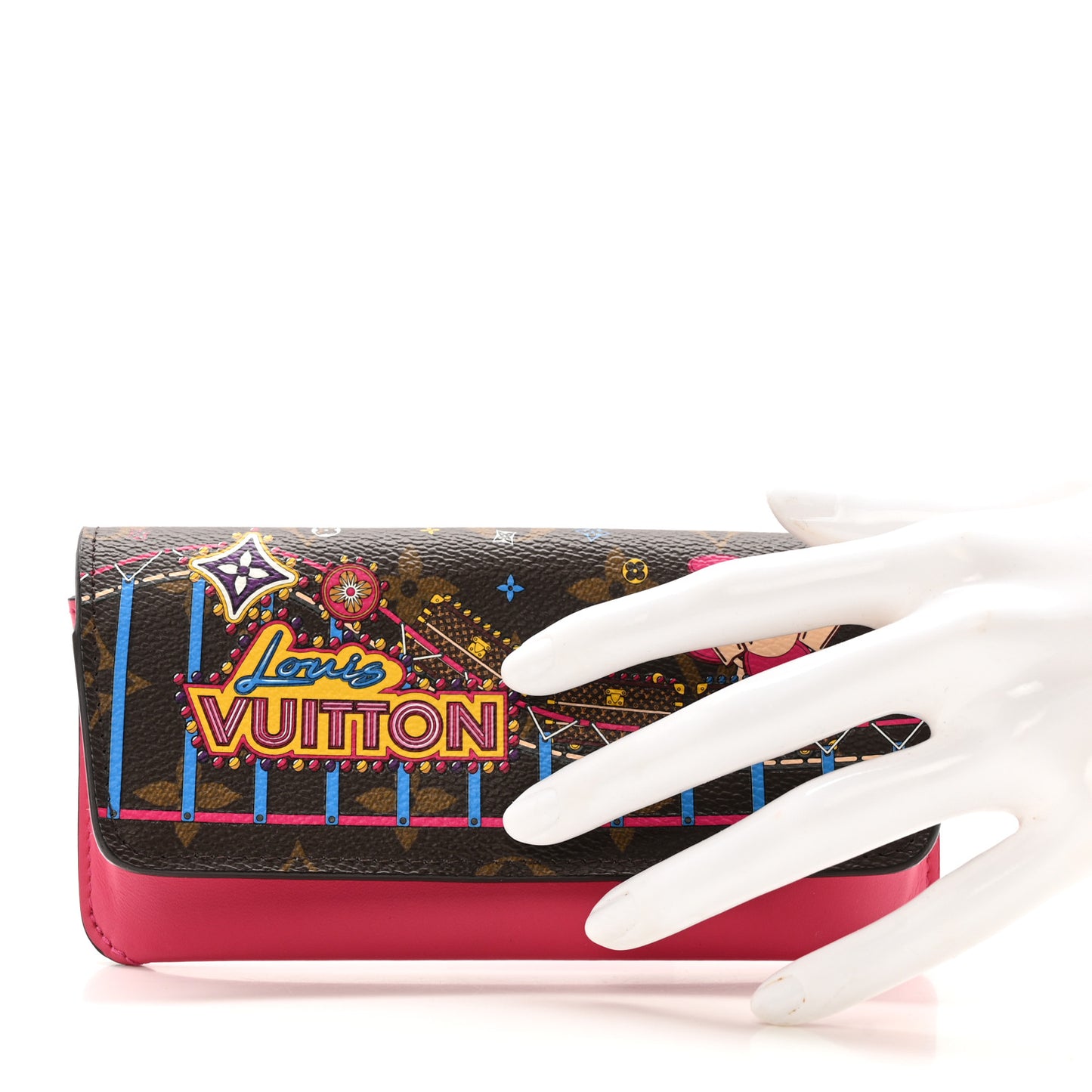Monogram 2020 Christmas Animation Roller Coaster Woody Glasses Case Pivoine