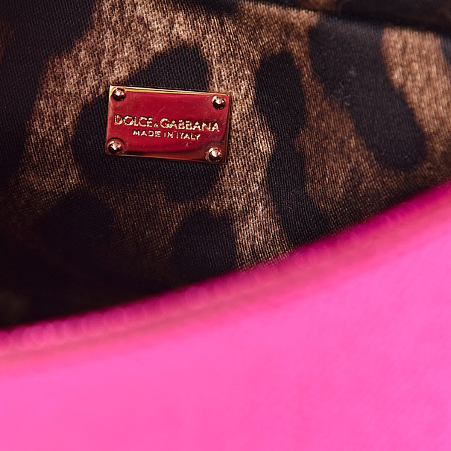 Dolce & Gabbana Metallic Dauphine Small Miss Sicily Satchel Pink 6 of 11
