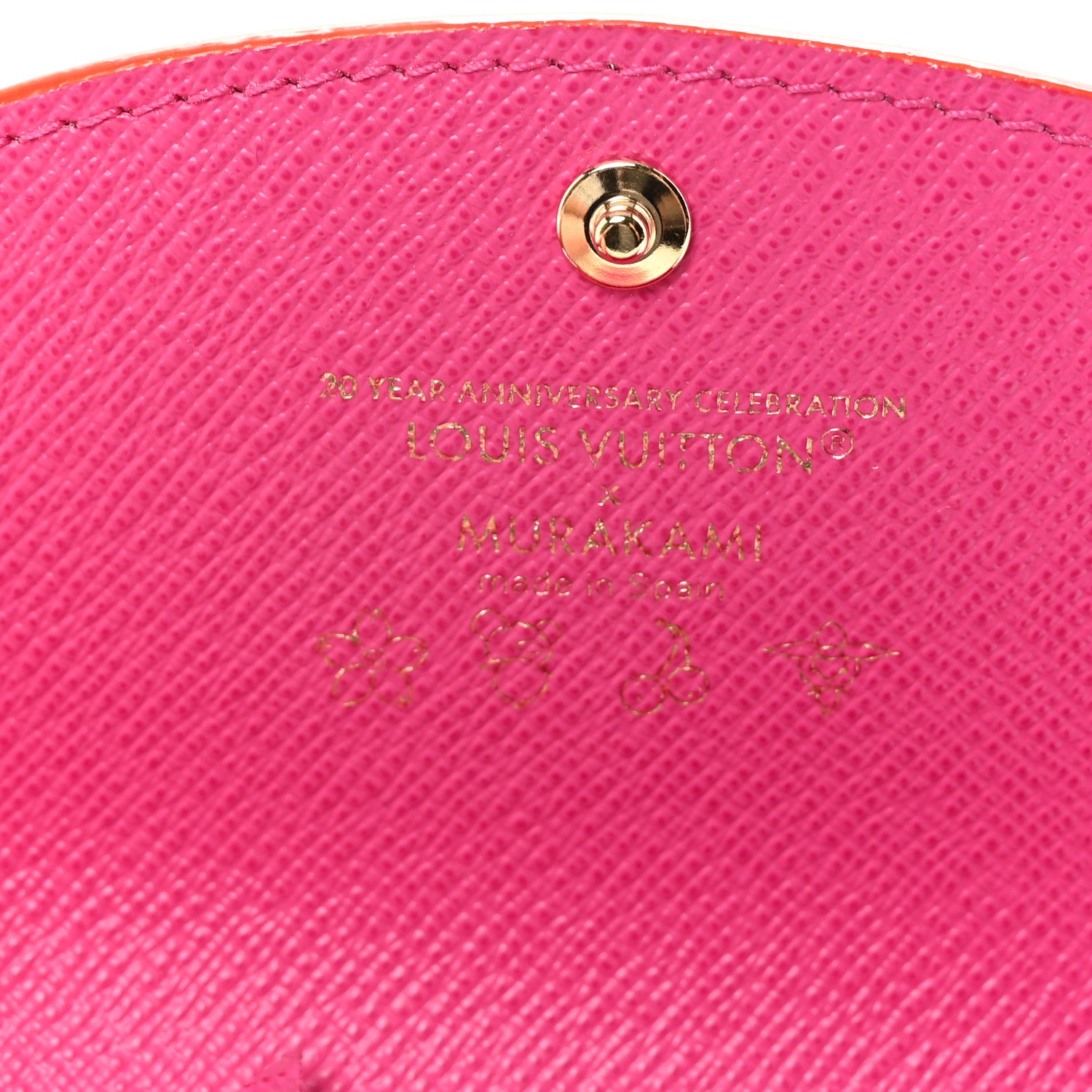 Louis Vuitton LV X TM Monogram Multicolor Rosalie Coin Purse White Kawaii Pink 6 of 7