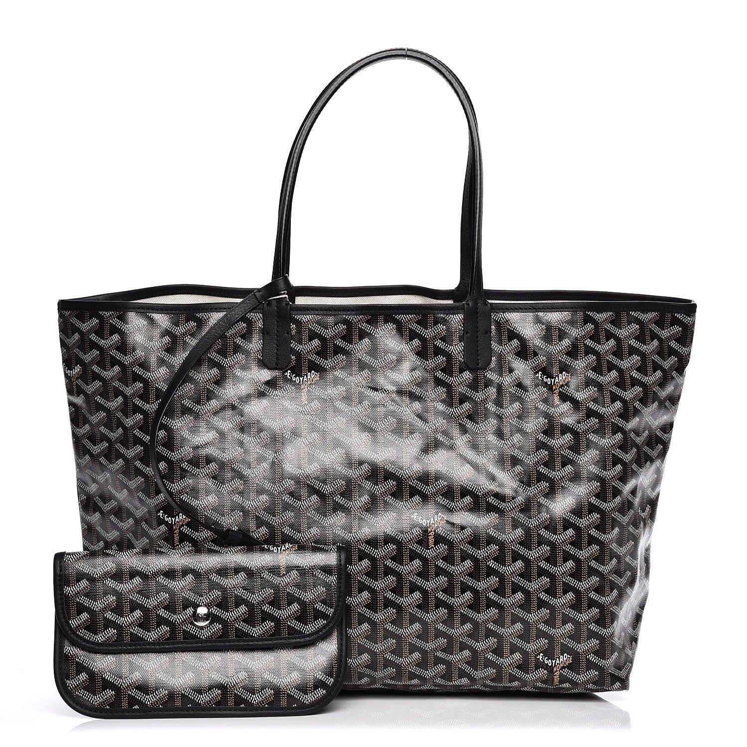 Goyard Goyardine Saint Louis PM Black 1 of 7