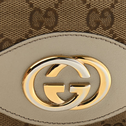 Gucci Monogram Margaux Calfskin Sukey Continental Organizer Wallet Beige Ebony Mystic White 8 of 10