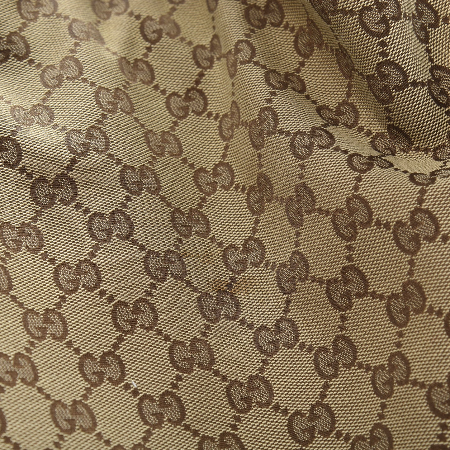 Monogram Large Horsebit Chain Hobo Dark Brown