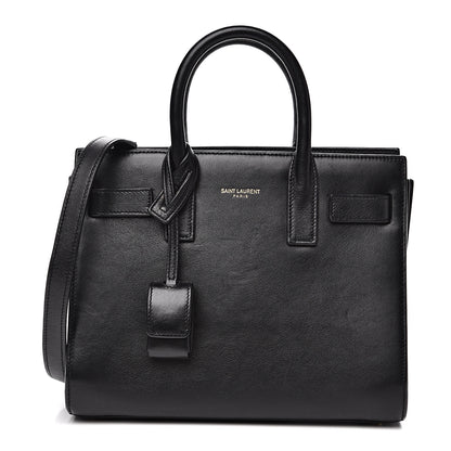 Saint Laurent Calfskin Nano Sac de Jour Black 1 of 11