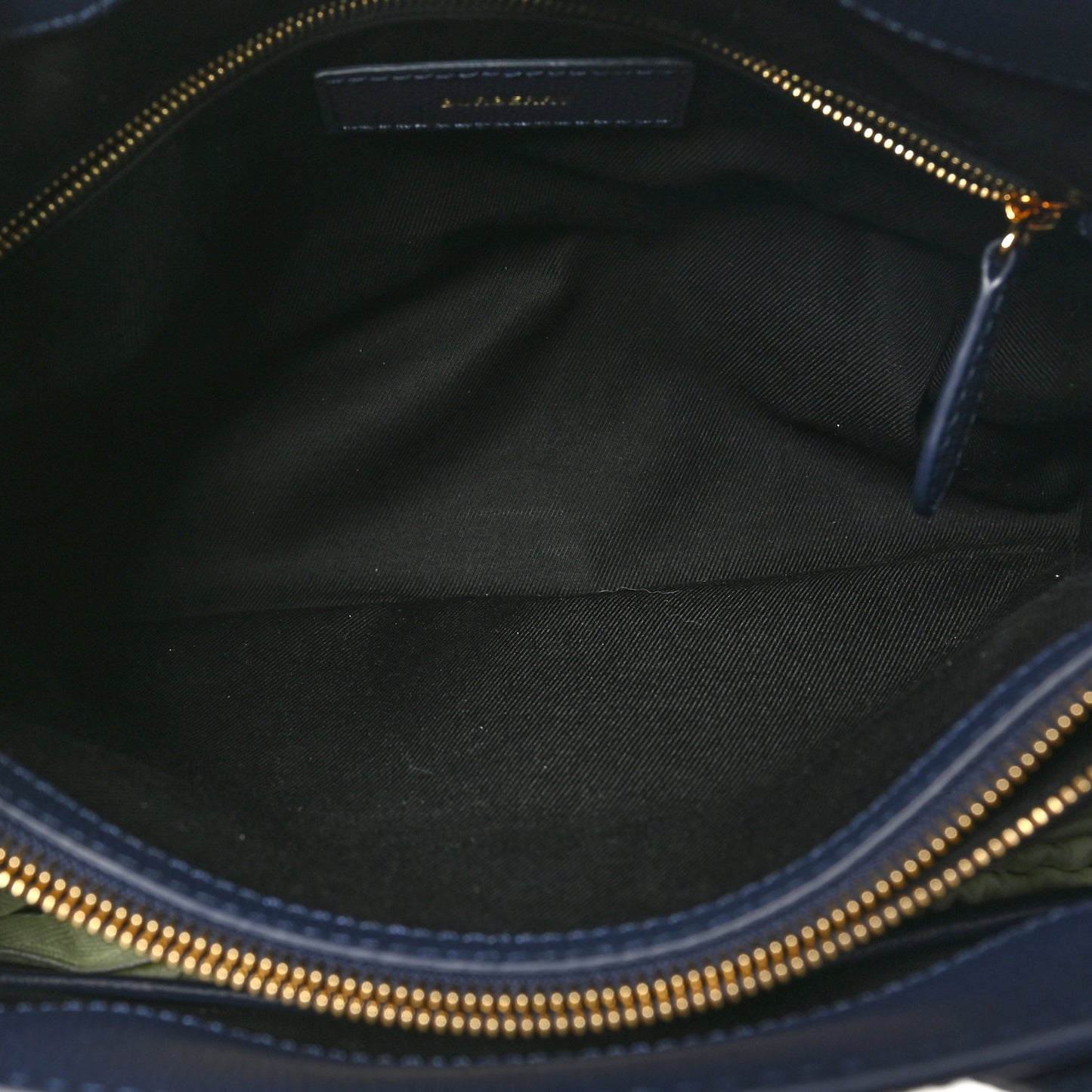 Derby Calfskin Vintage Check Medium Banner Tote Regency Blue