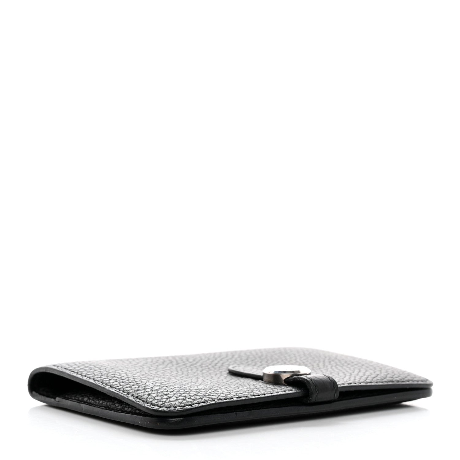 Hermes Togo Dogon Compact Wallet Black 4 of 9