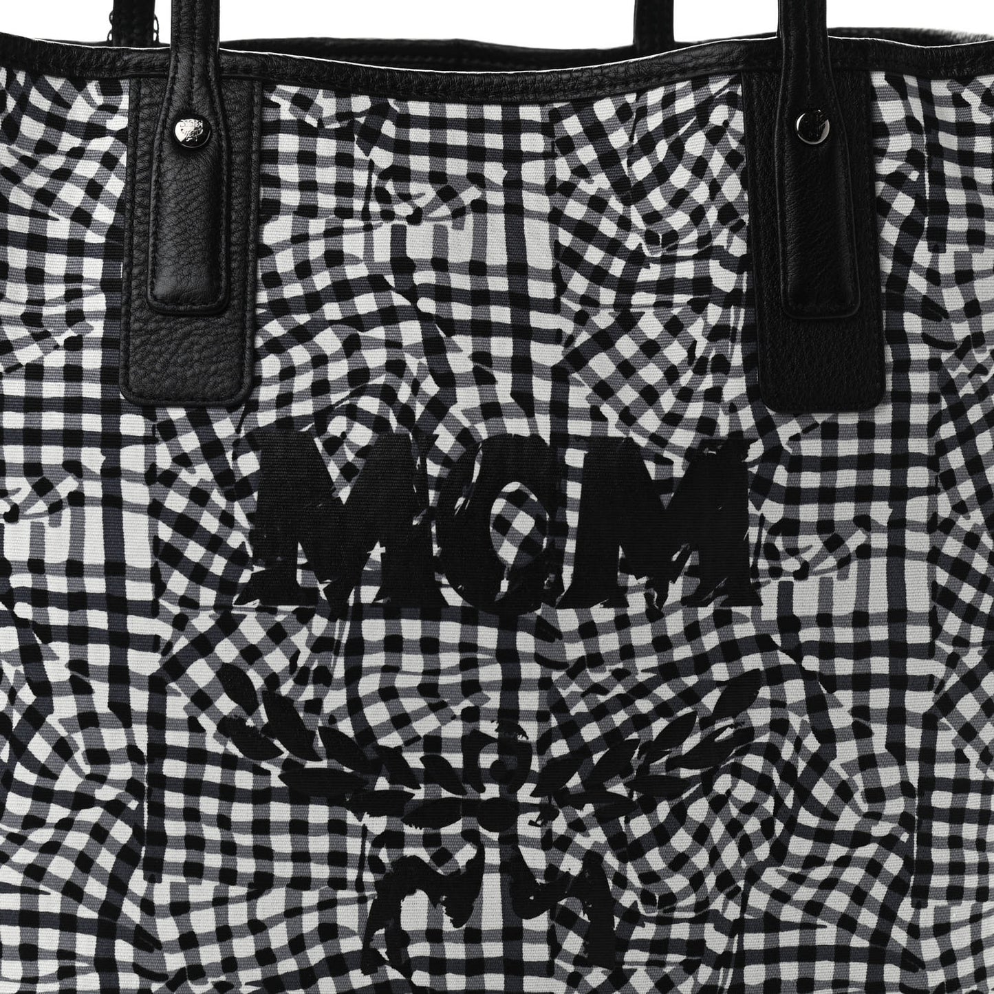 Visetos Medium Liz Reversible Shopper Tote Black