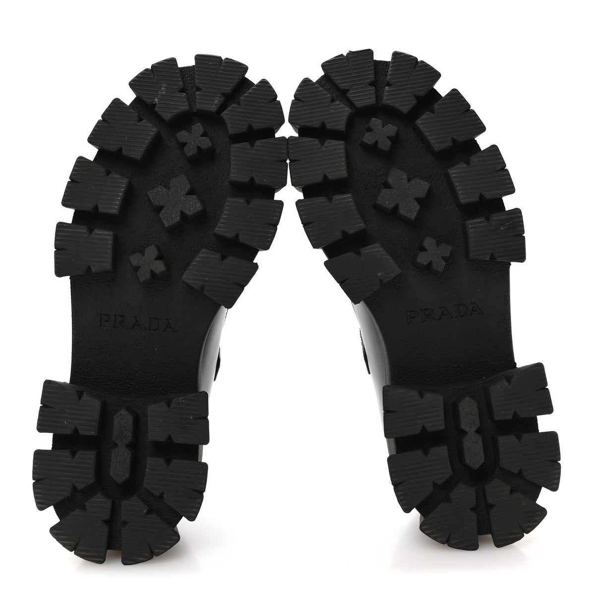 Spazzolato Rois Metal Triangle Logo Monolith 55mm Mary Janes 35.5 Black