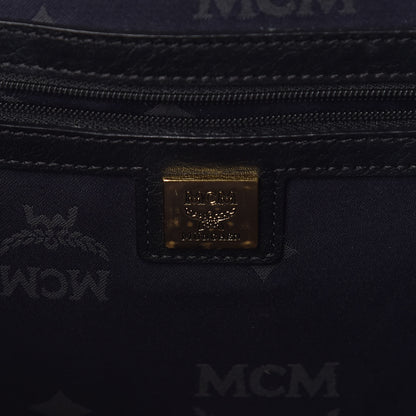 MCM Visetos Studded Medium Stark M Backpack Black 6 of 17