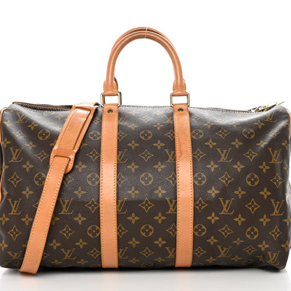 Louis Vuitton Monogram Keepall Bandouliere 45 7 of 17