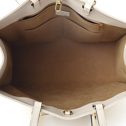 Louis Vuitton Empreinte Monogram Giant Onthego GM Creme 5 of 9