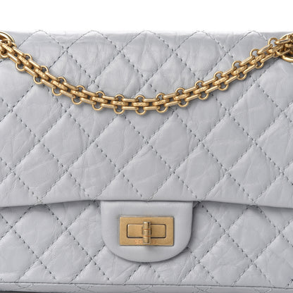 Chanel Aged Calfskin Quilted 2.55 Reissue 225 Flap Grey 10 of 11