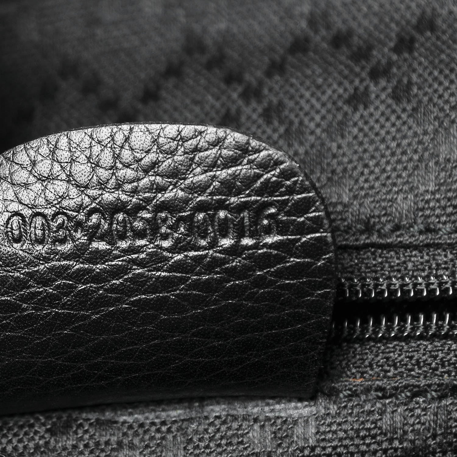 Gucci Calfskin Bamboo Backpack Black 7 of 9