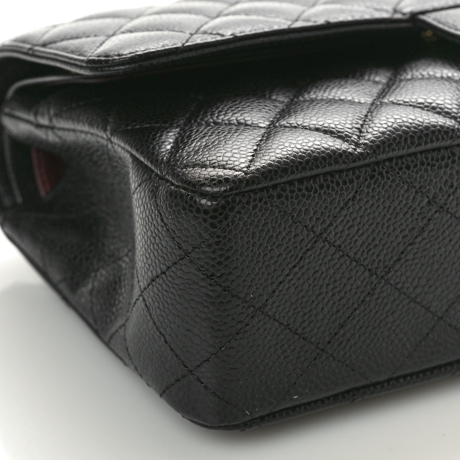 Chanel Caviar Quilted Medium Double Flap Black 9 of 11