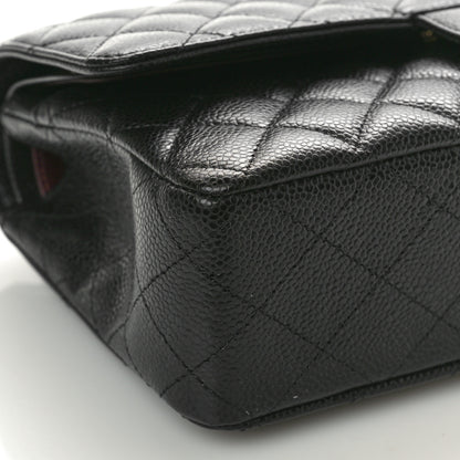 Chanel Caviar Quilted Medium Double Flap Black 9 of 11