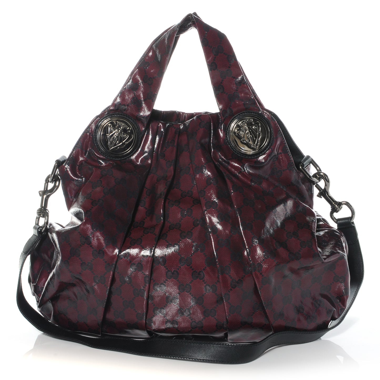 Crystal Medium Hysteria Tote Bordeaux