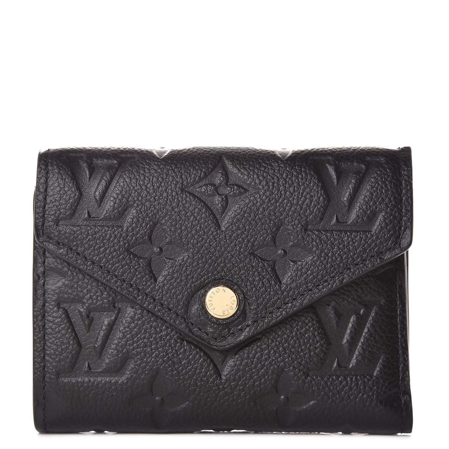 Louis Vuitton Empreinte Victorine Wallet Black 1 of 8
