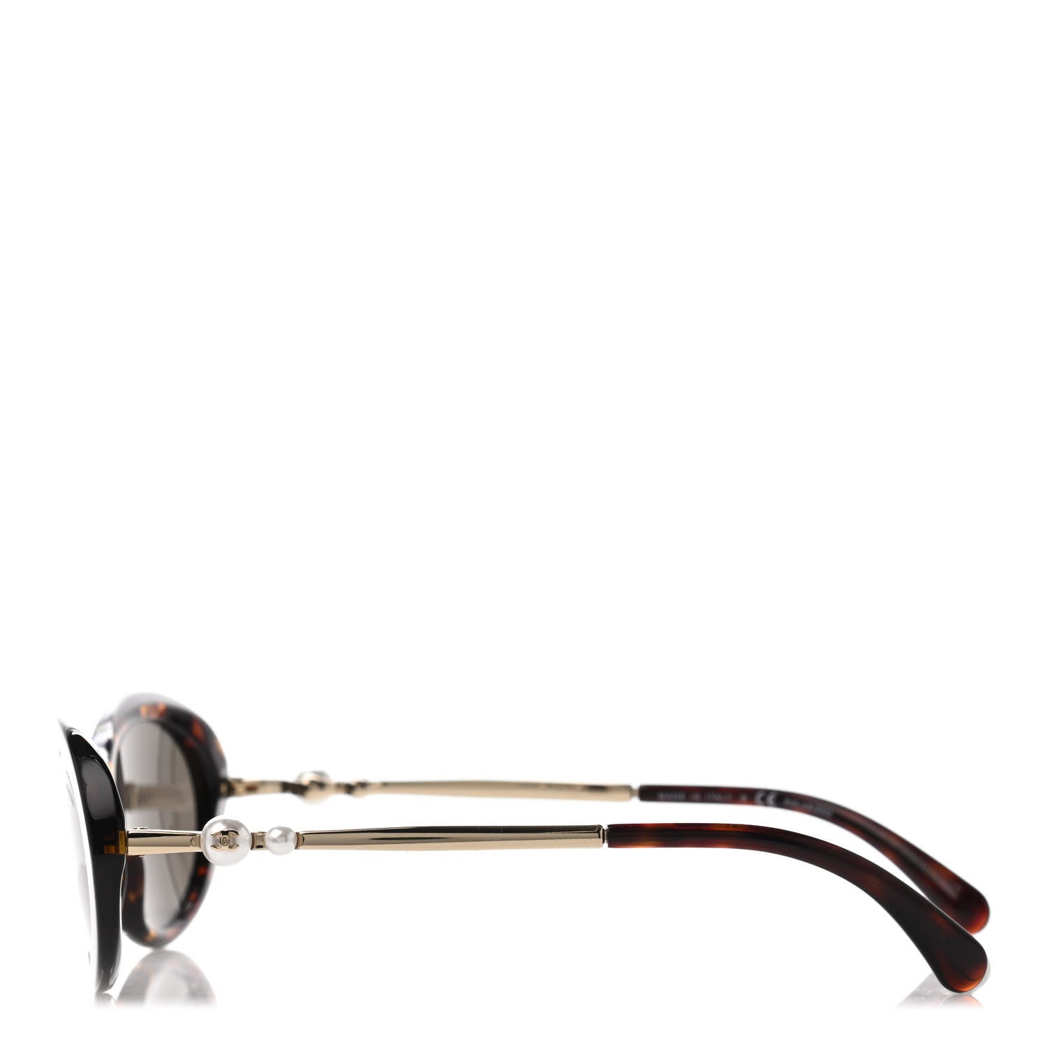 Chanel Acetate Pearl Sunglasses 5428-H Tortoise 2 of 4