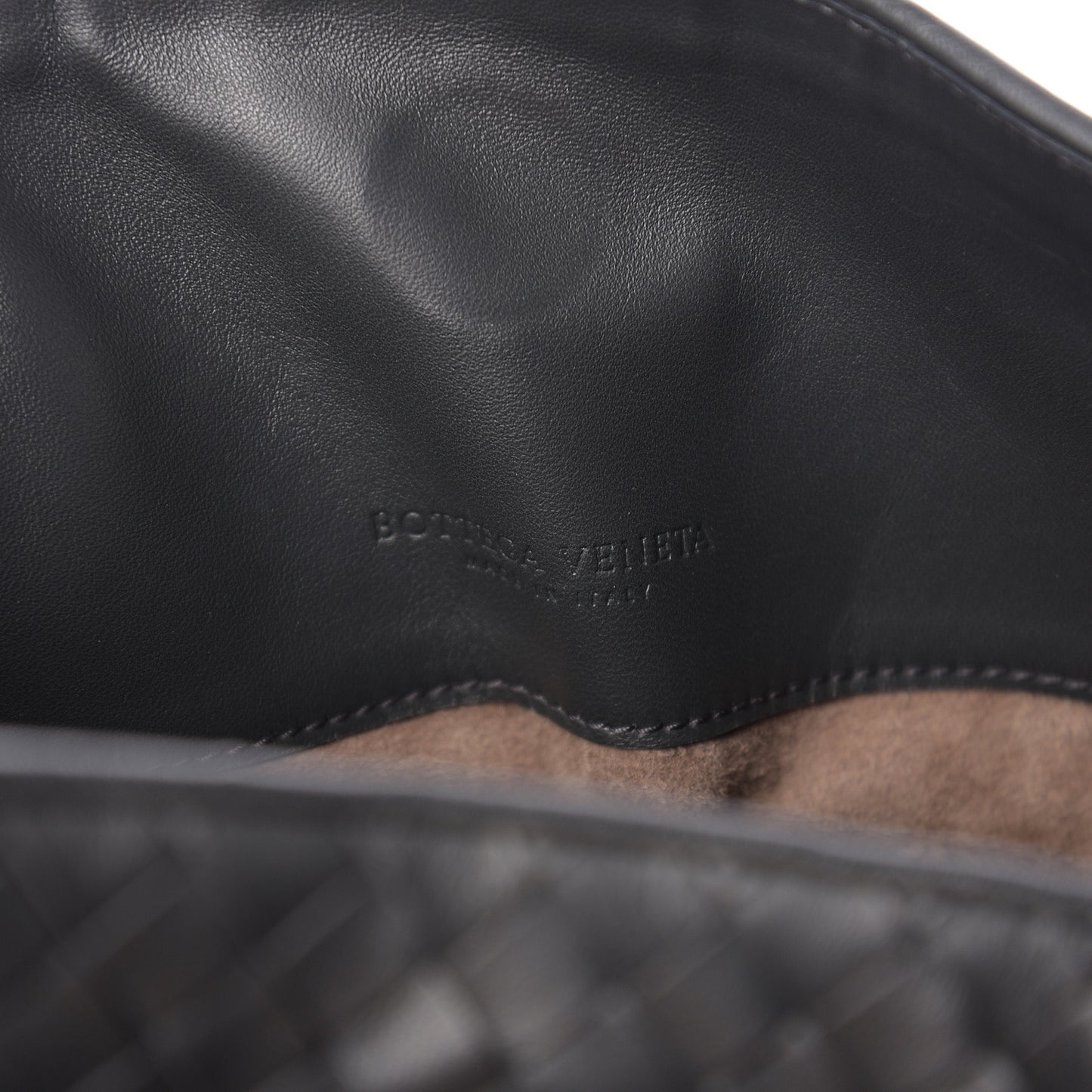 Nappa Intrecciato Parachute Bag Ardoise