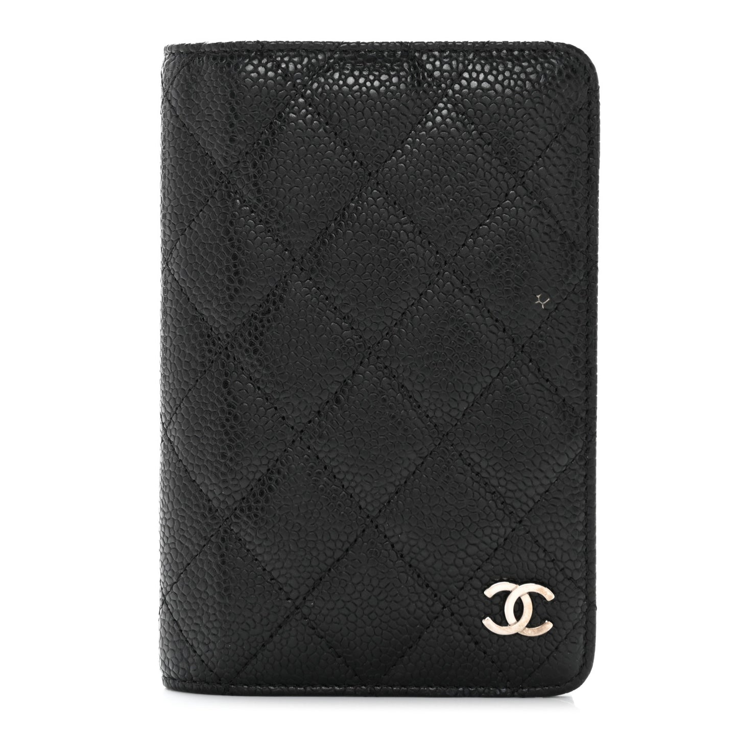 Caviar Quilted Agenda Cover Black